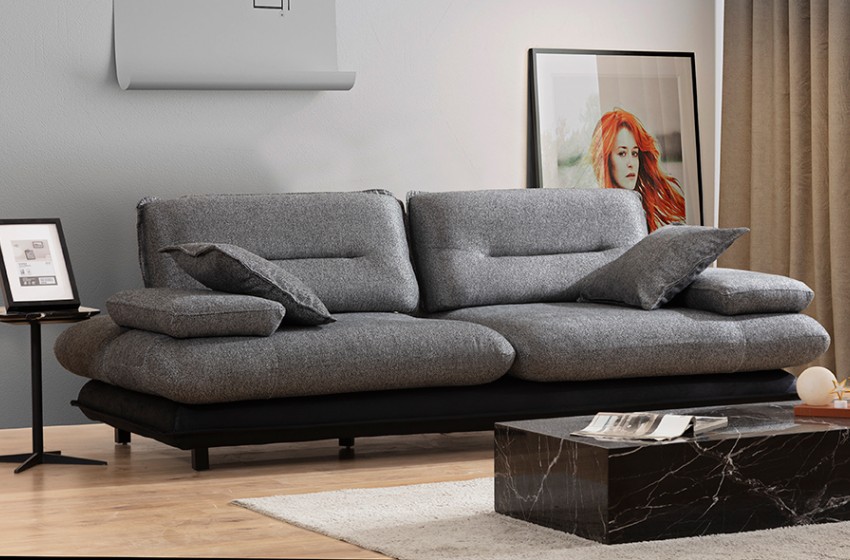 Grandyan Kanepe - Gri Siyah