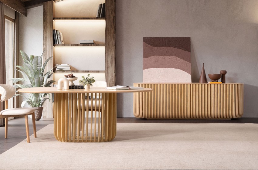 Fold Yemek Odası - Meşe