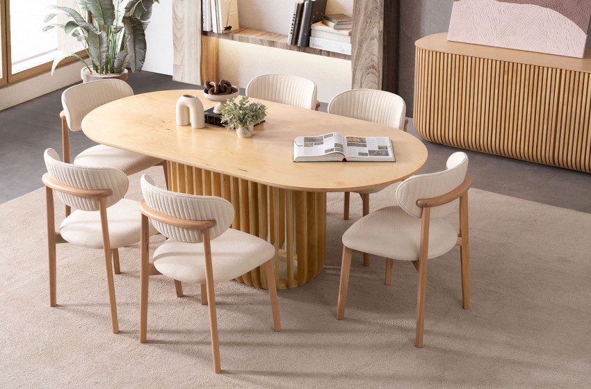 Fold Yemek Odası - Meşe