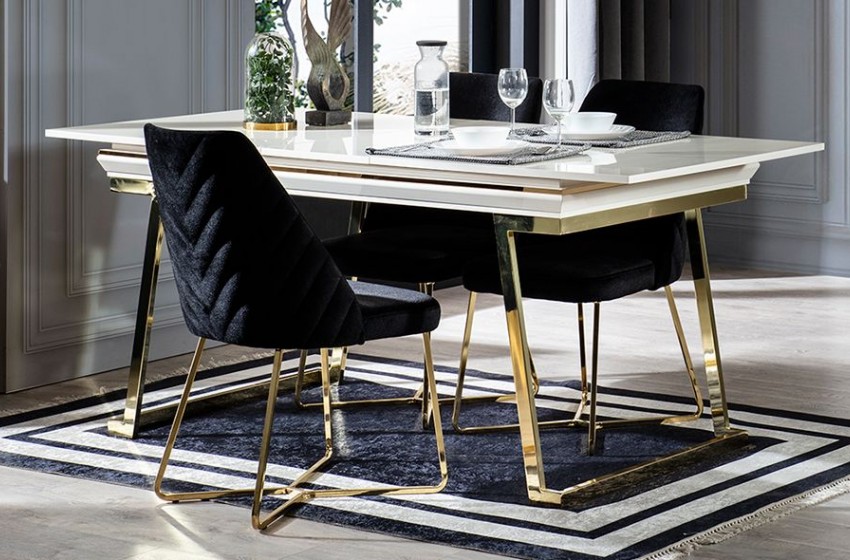 Palermo Luxury Ekru Yemek Odası