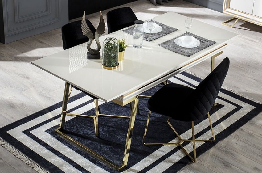 Palermo Luxury Ekru Yemek Odası