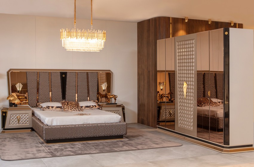 Diamond Luxury Bazalı Yatak Odası