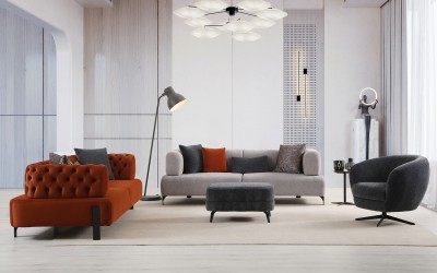 Cratos New Koltuk Takımı - Yataklı