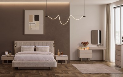 Oslo Luxury Bazalı Yatak Odası