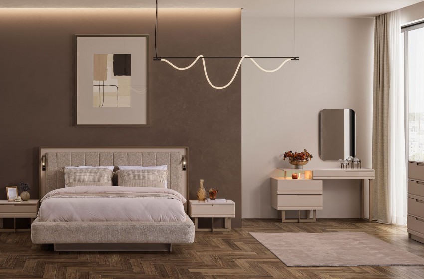 Oslo Luxury Bazalı Yatak Odası
