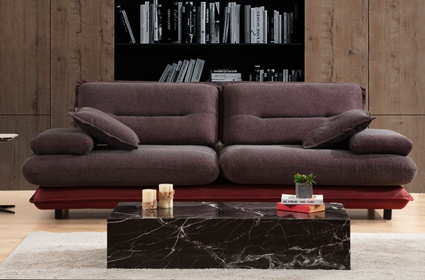 Grandyan Koltuk Takımı - Kahve Bordo