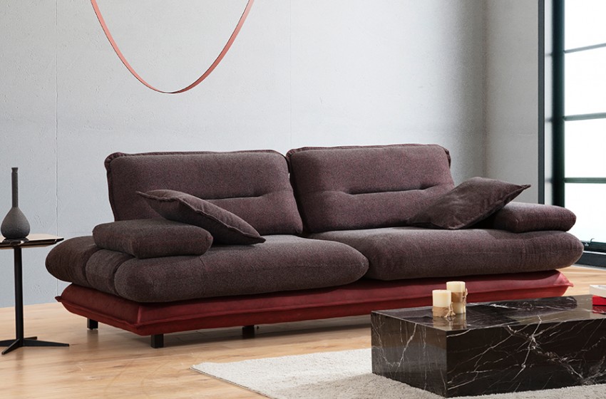 Grandyan Koltuk Takımı - Kahve Bordo