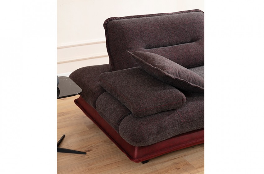 Grandyan Koltuk Takımı - Kahve Bordo