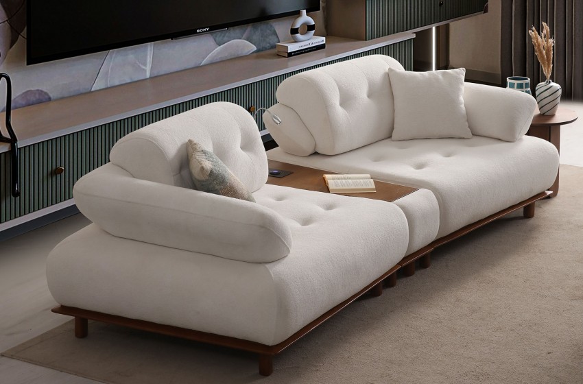 Lois Koltuk Takımı - Beyaz