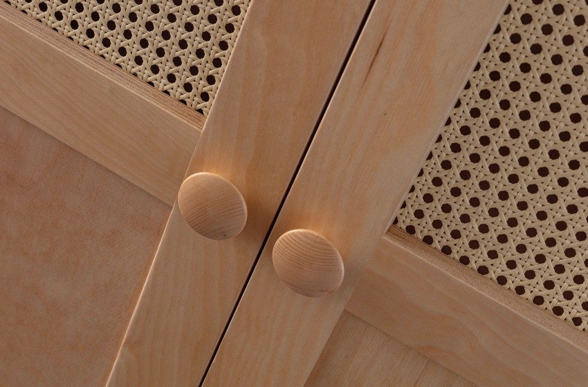 Valeria 6 Kapılı Gardrop - Meşe