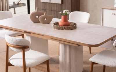 Virjin Yemek Masası Takımı