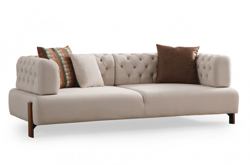 Cratos Kanepe - Yataklı - Ahşap Ayaklı