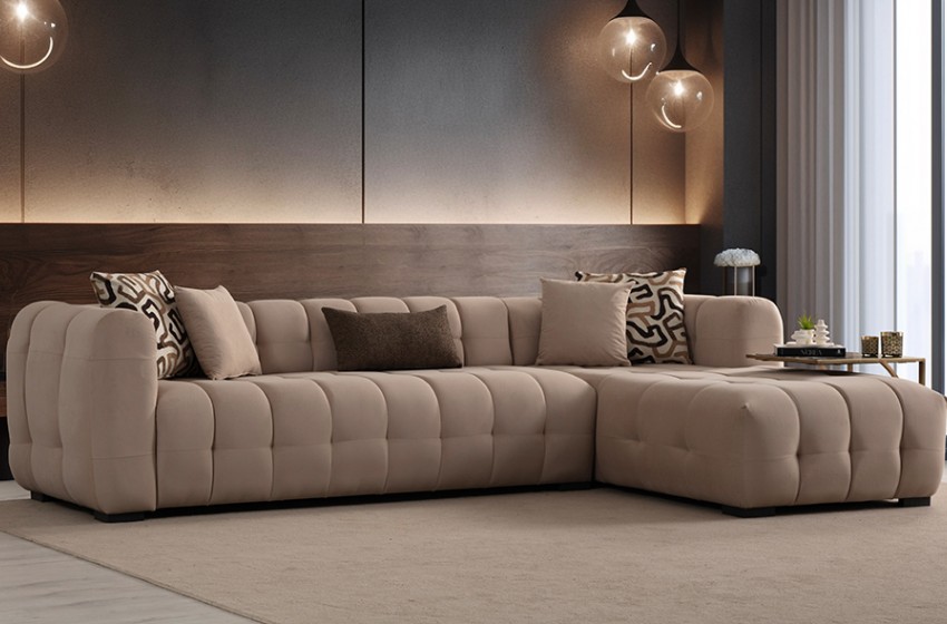 Estanze Köşe Takımı - Bej