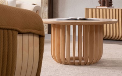 Fold Orta Sehpa - Meşe