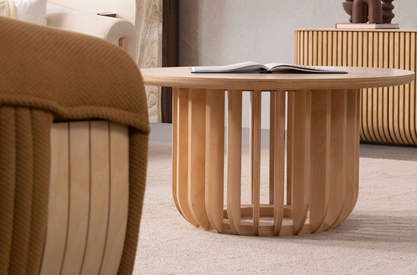 Fold Orta Sehpa - Meşe