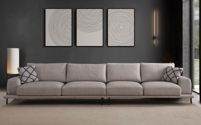 Eos Dörtlü Kanepe - Siyah