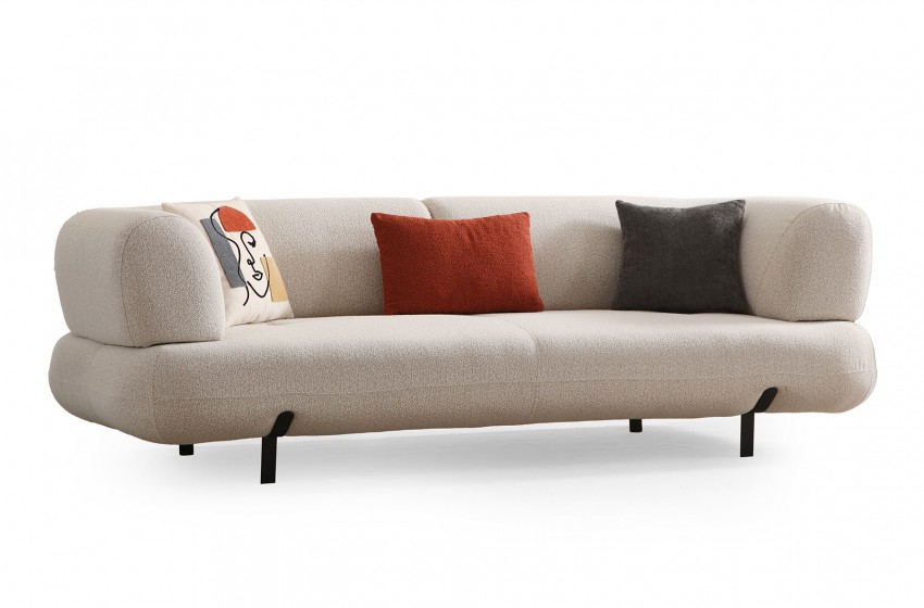 Manetti Koltuk Takımı - Yataklı - Metal Ayaklı