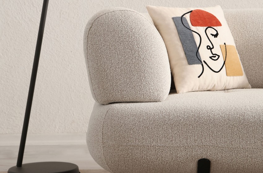 Manetti Koltuk Takımı - Yataklı - Metal Ayaklı