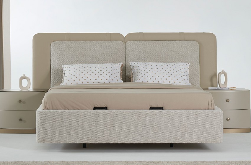 Wood Bazalı Karyola ve Başlık
