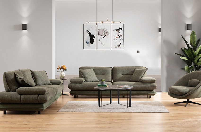 Grandyan Koltuk Takımı - Yeşil