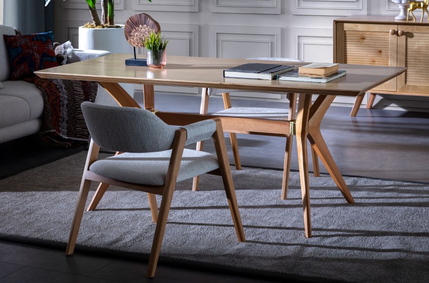 Valeria Yemek Odası - Meşe