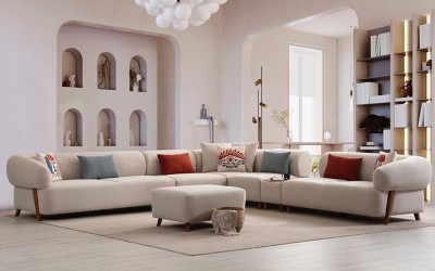 Cardea Köşe Takımı - Bej