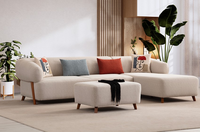 Cardea Köşe Takımı - Bej