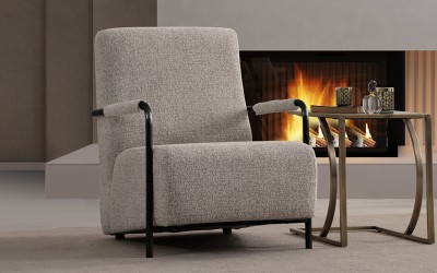 Deep Living Berjer - Siyah