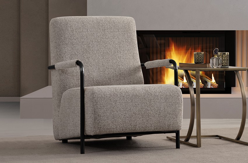 Deep Living Berjer - Siyah