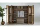 Wood Bazalı Yatak Odası - Reflekte Kapaklı Wood Bazalı Yatak Odası - Reflekte Kapaklı