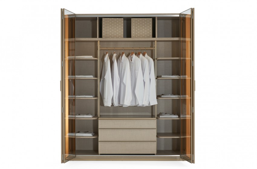Wood Gardrop - 6 Kapılı Wood Gardrop - 6 Kapılı