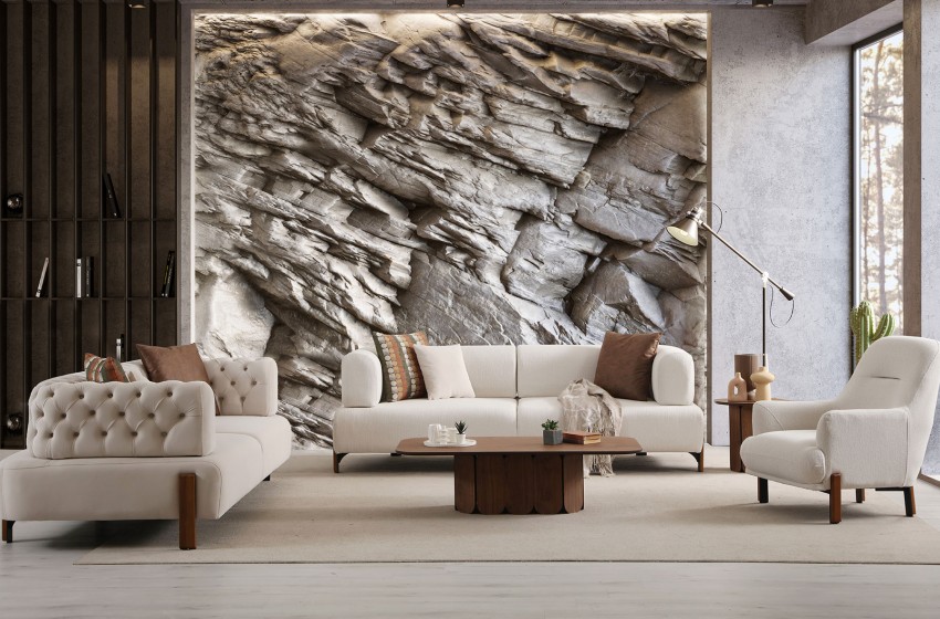 Cratos Koltuk Takımı - Yataklı - Ahşap Ayaklı