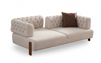 Cratos Koltuk Takımı - Yataklı - Ahşap Ayaklı