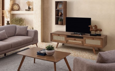 Valeria Tv Ünitesi - Ceviz