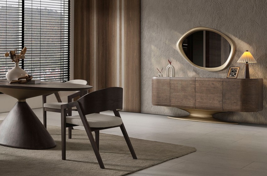 Auro Yemek Odası - Kahve