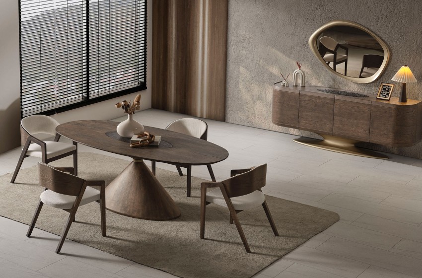 Auro Yemek Odası - Kahve