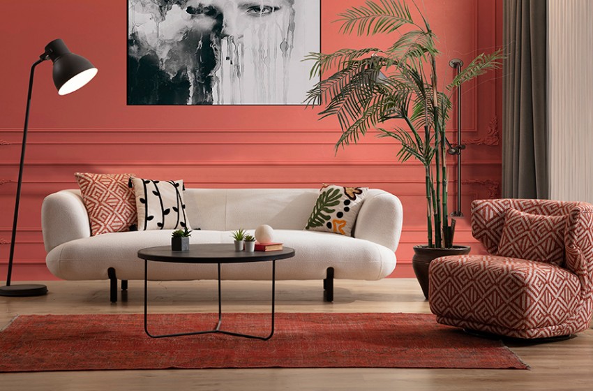 Manetti Koltuk Takımı - Krem Somon