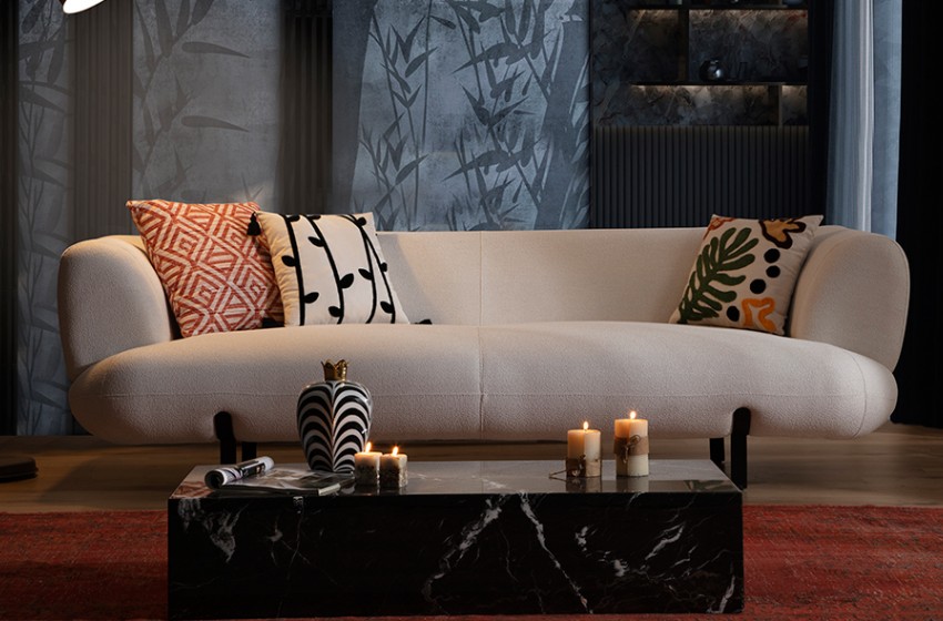 Manetti Koltuk Takımı - Krem Somon