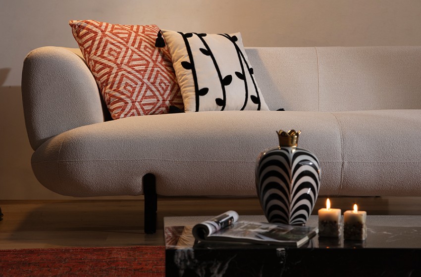 Manetti Koltuk Takımı - Krem Somon