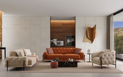 Eos Koltuk Takımı - Yataklı Kapitoneli