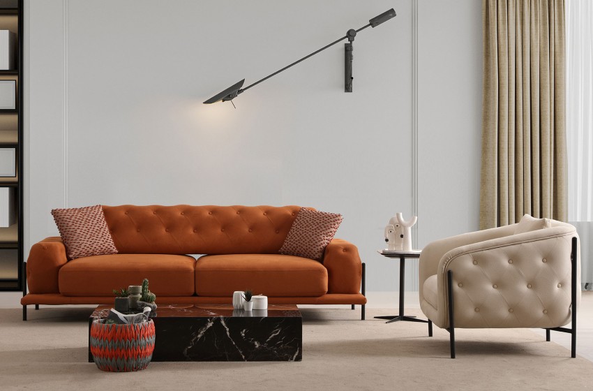 Eos Koltuk Takımı - Yataklı Kapitoneli