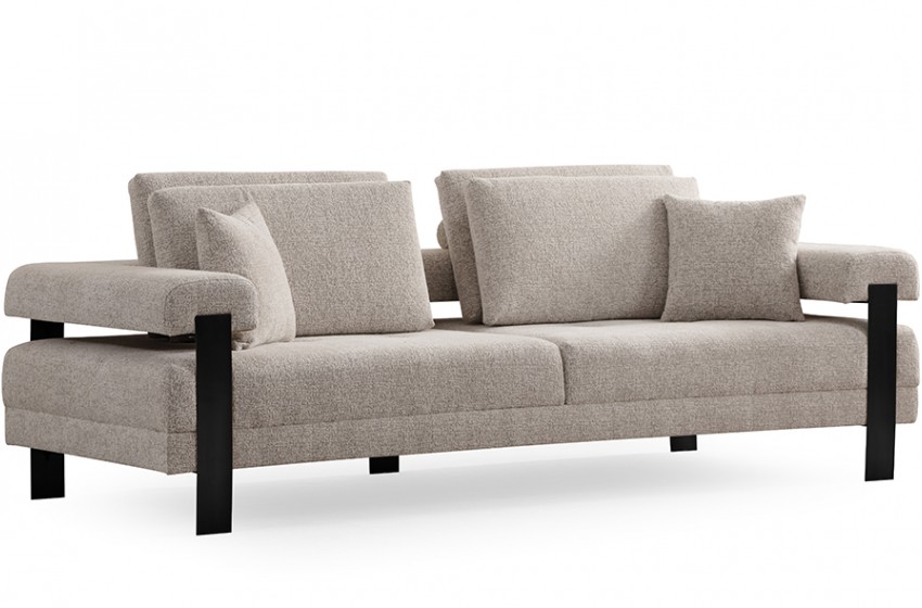 Deep Living Kanepe - Siyah - Dokuma