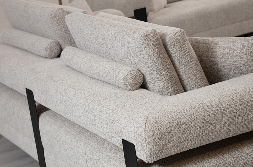 Deep Living Kanepe - Siyah - Dokuma