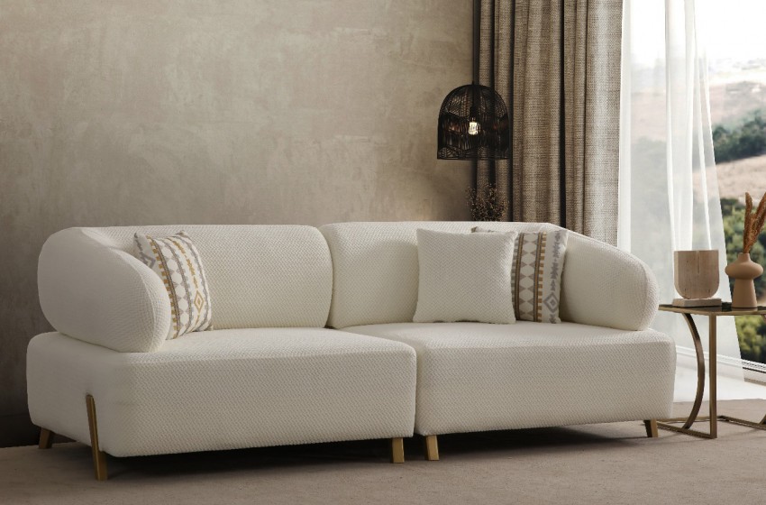 İlyora Koltuk Takımı - Antik Gold - Premium