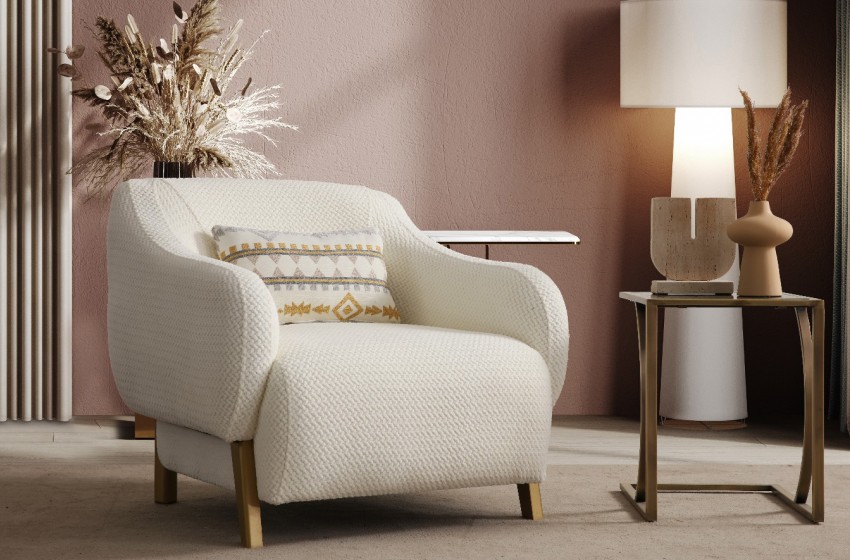 İlyora Koltuk Takımı - Antik Gold - Premium