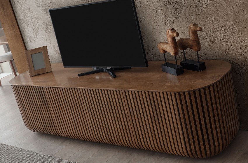 Fold Tv Sehpası - Ceviz