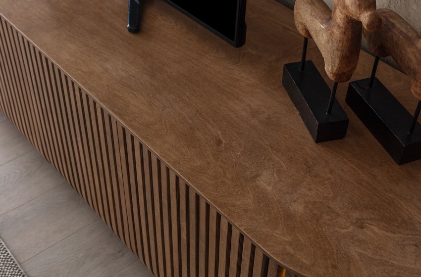 Fold Tv Sehpası - Ceviz