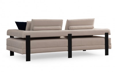 Deep Living Kanepe - Nubuk - Siyah