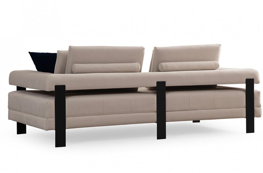 Deep Living Kanepe - Nubuk - Siyah