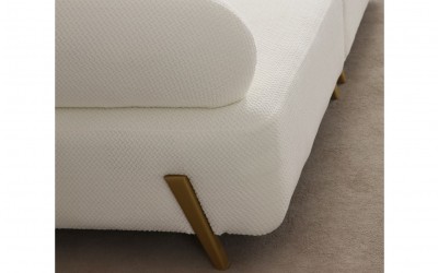 İlyora Kanepe - İç Sehpalı - Antik Gold - Premium